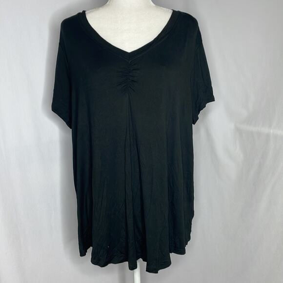 NWT RDI black short sleeve soft shirt - Picture 1 of 8